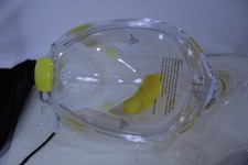 Full Face Snorkel Set Yellow with Back Pack Storage Bag