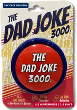 Gifts for Dad and Fathers - Features 75 Extra Funny Dad Jokes at The Push of a