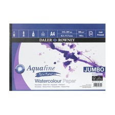 DalerRowney Aquafine CP Watercolour 300gsm A4 Paper Pad 50 Sheets