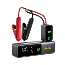 Fanttik Potent T10 1800A Portable Jump Starter, 12000mAh Power Bank, 12V Safe...