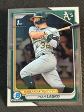 2024 Bowman Chrome 1st PROSPECT ROOKIE Ryan Lasko, Item 8