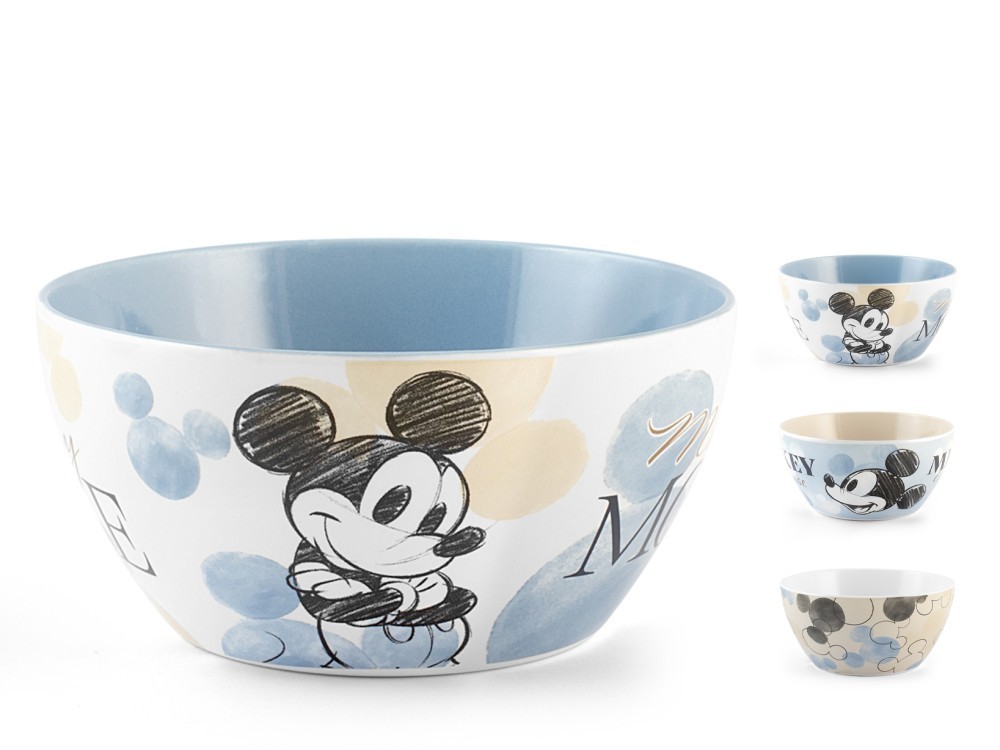 H&H 6 Bolo Mickey Blogger Disney In New Bone China CC 590