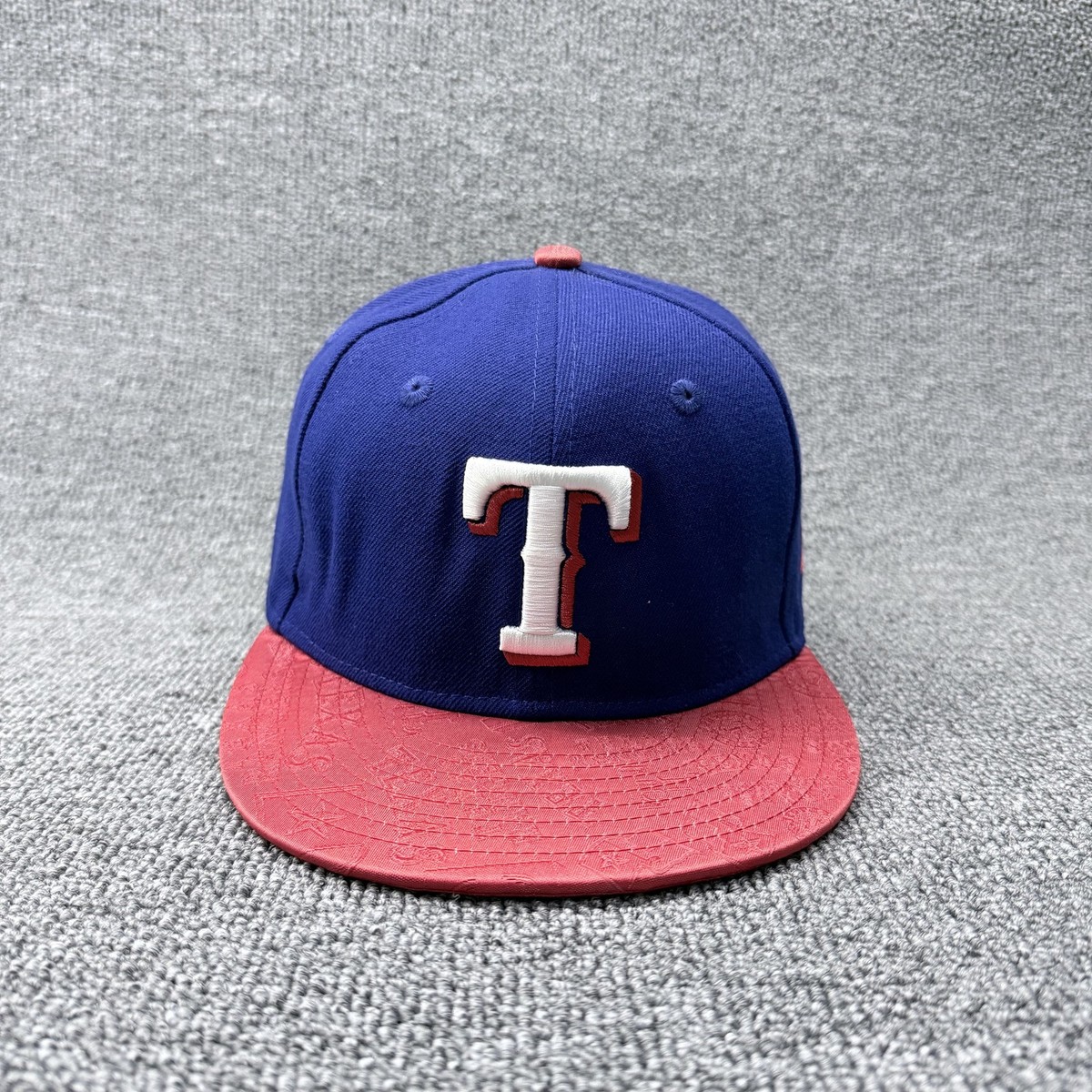 New Era Texas Rangers 2017 MLB Clubhouse Youth 9FIFTY Snapback Hat Blue Red