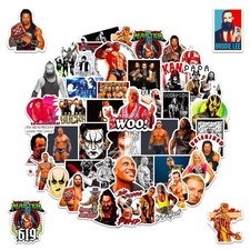 50pc Wrestling vinyl stickers