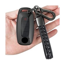 for Nissan Key fob Cover with Leather Keychain,TPU Key case,Compatible with 2...