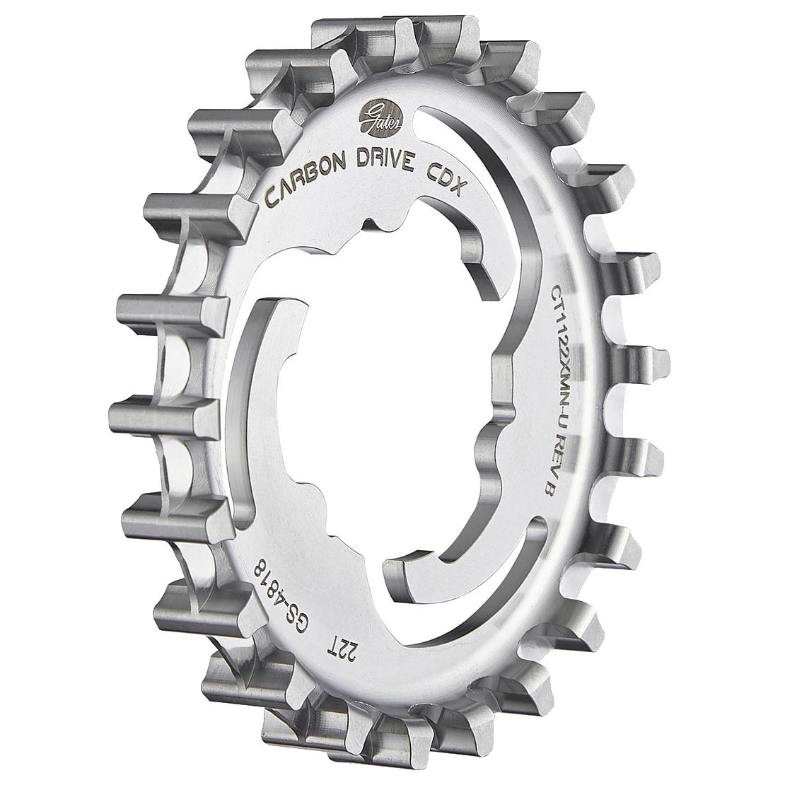 Gates Carbon Drive Belt Drive CDX Rear Cog SureFit 3-Lobe Unified 22t 21790₽
