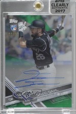 2017 Topps Clearly Authentic Auto Green 90/99 David Dahl #CAAU-DD Auto 0o0