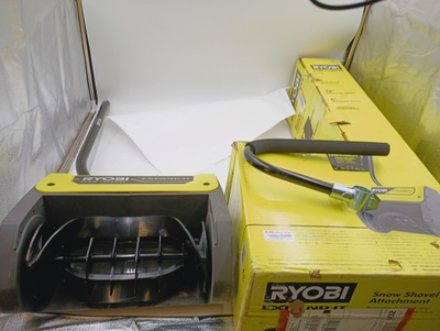 #ad RYOBI RYSNW00 1003557712 12quot; EXPAND IT SNOW THROWER SHOVEL ATTACHMENT UNIVERSAL $89.99