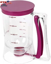 Cupcake Batter Separator Measuring Tool with Cream Cups Purple