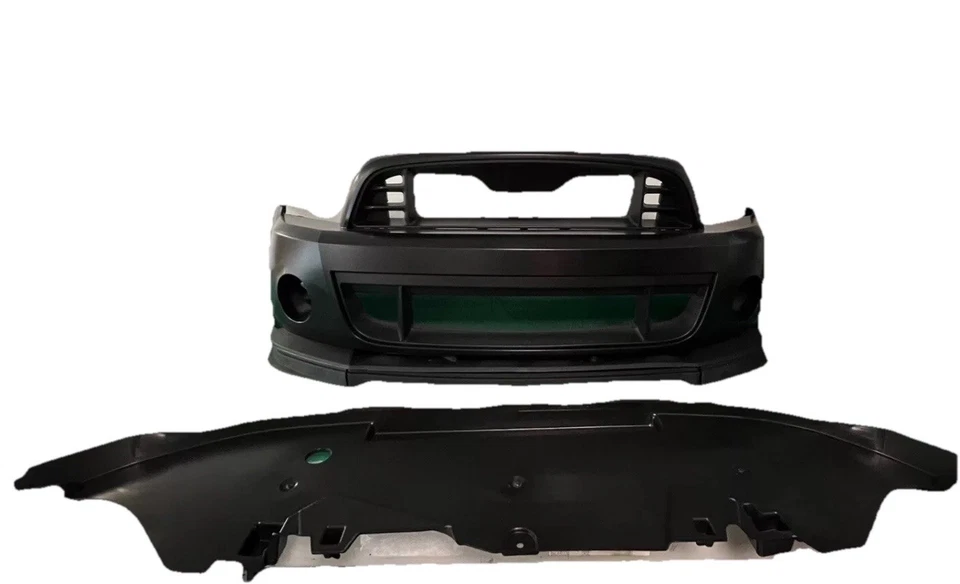Fits 2010-2014 Ford Mustang GT500 Style Front Bumper Assembly Foto 2 de 4