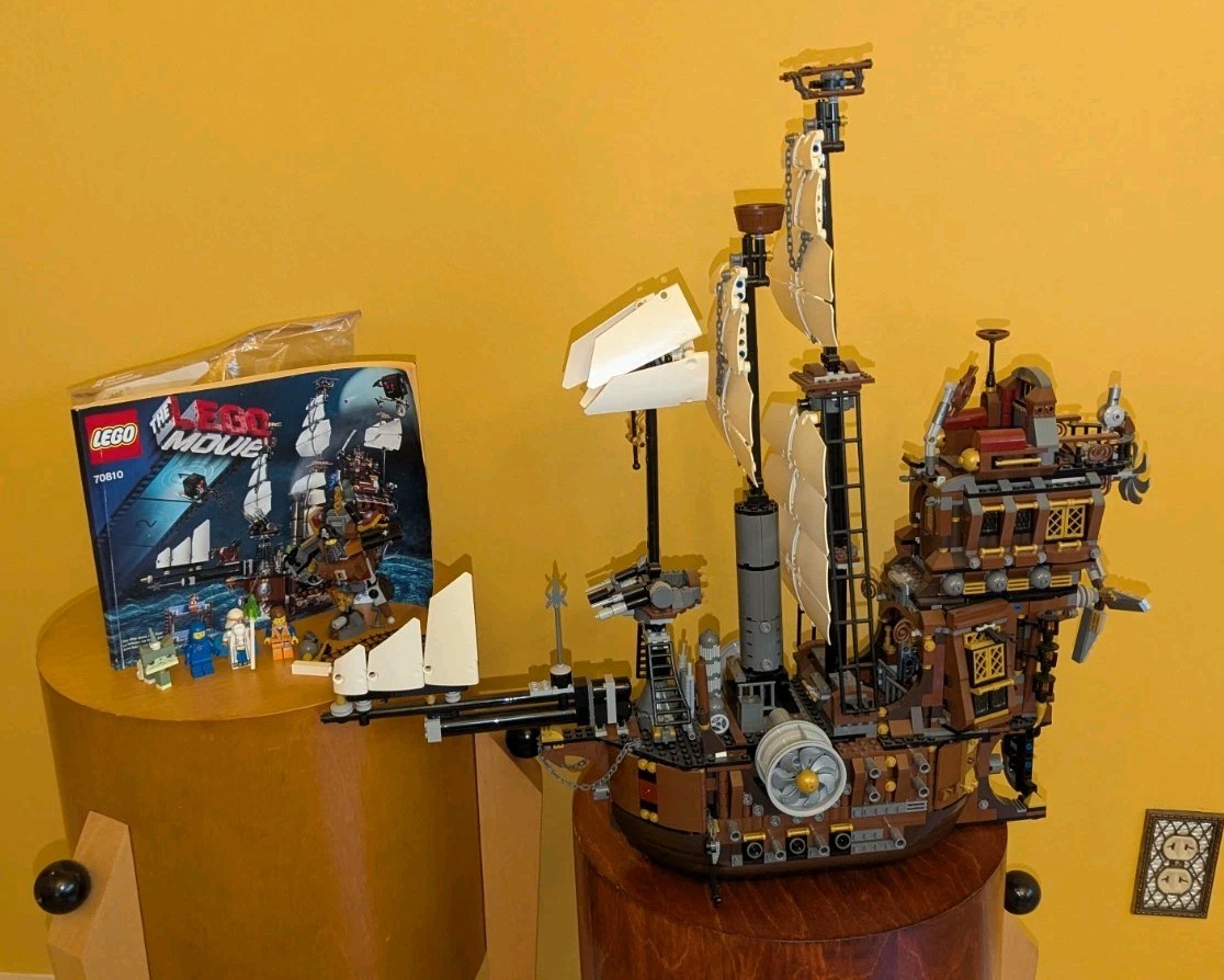 The LEGO Movie MetalBeard's Sea Cow Set 70810 Used Near Complete See Photos 