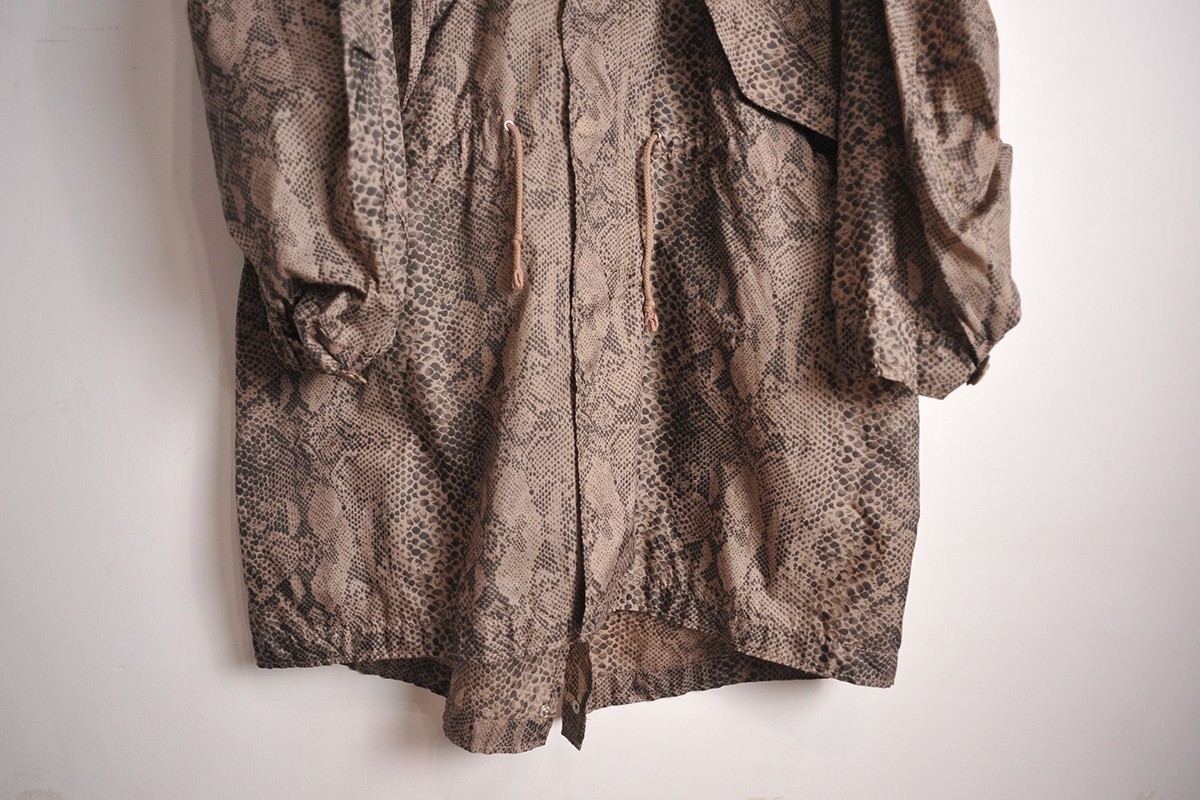 Womens By MALENE BIRGER Copenhagen Anwen Snake Printed Oversize Coat size 38 image 3