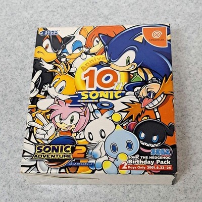 Sonic Adventure 2 Birthday Pack 10th Anniversary Dreamcast Sega aus Japan