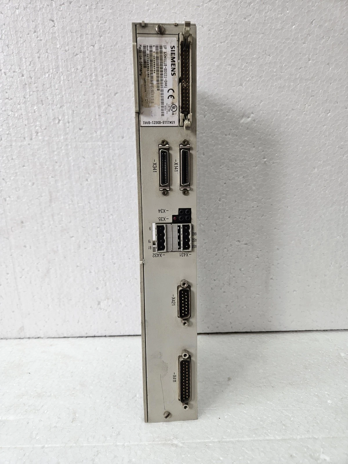 SIEMENS 6SN1118-0DG21-0AA1 Used Working SIMODRIVE 611 Control Board