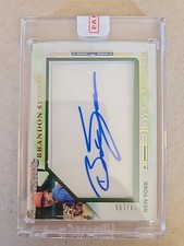 2025 Panini Boys of Summer-Brandon Sproat Jumbo Acetate Signatures 54/199