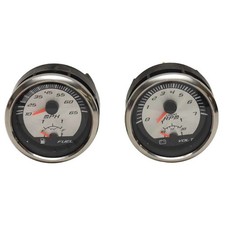 Faria Boat Multifunction Gauge Set | Tachometer Speedometer (2PC)