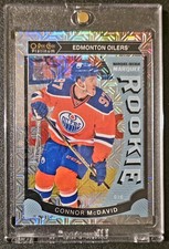 2015-16 OPeeChee Platinum CONNOR MCDAVID Marquee Rookies Traxx & Rainbow Lot RC