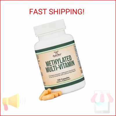 Methylated Multivitamin (Methylated and Activated Vitamins Only - Methylated B C