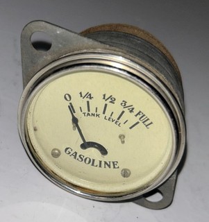 Vintage Stewart Warner gasoline level gauge Not Tested