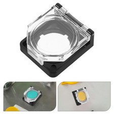 5pcs Clear Button Cover: Dustproof Safety Push Button Power Switch Cover