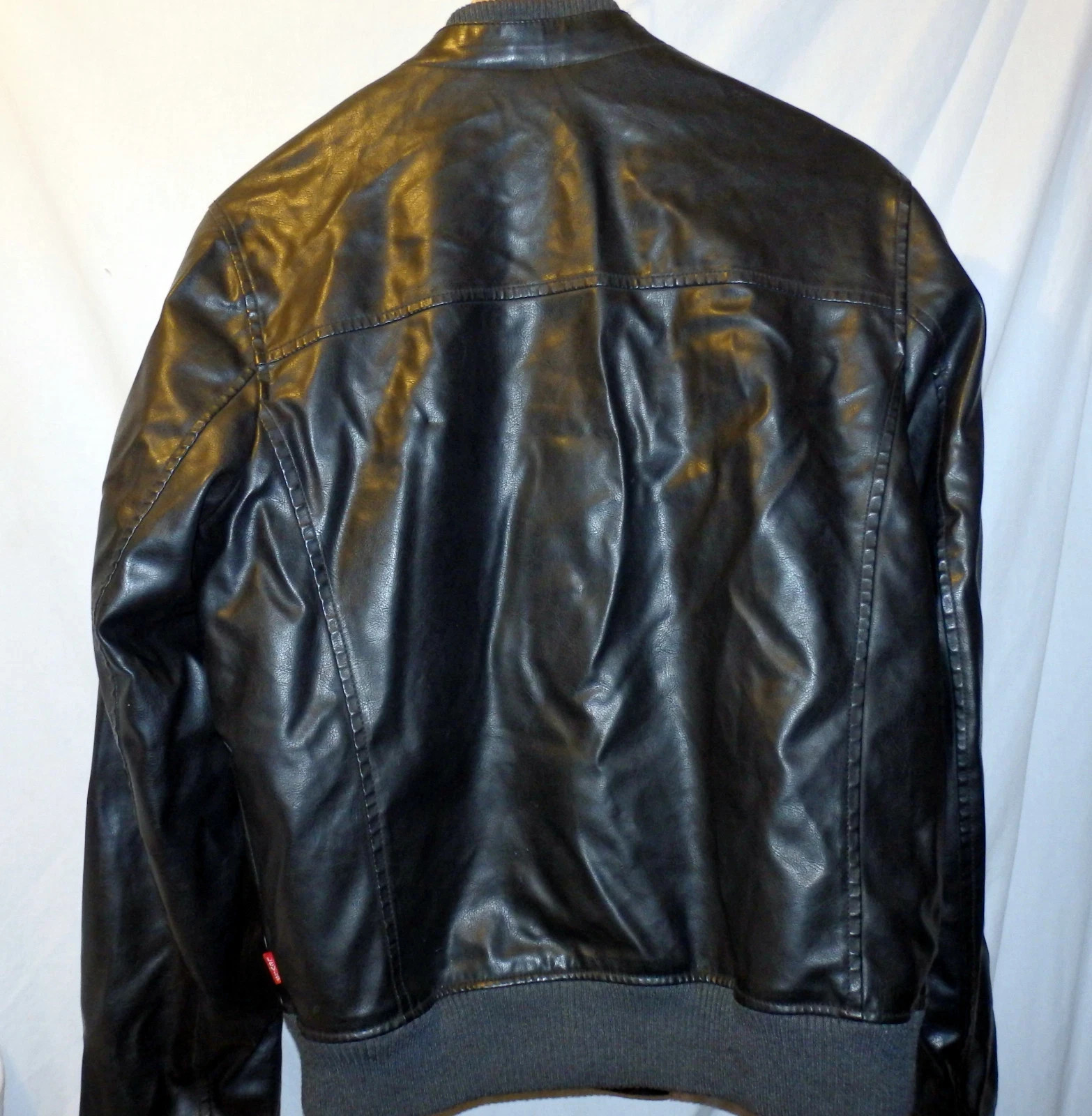 Levi's Brown Polyurethane Jacket - Lined & Zip  S… - image 5