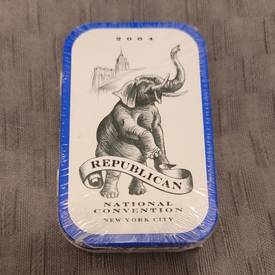 Vintage Altoids 2004 Republican National Convention NYC Peppermint Mints Tin