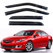 Rain Guards Fit for Out-Channel Window Visors Vent 2009-2013 Mazda 6 Sedan