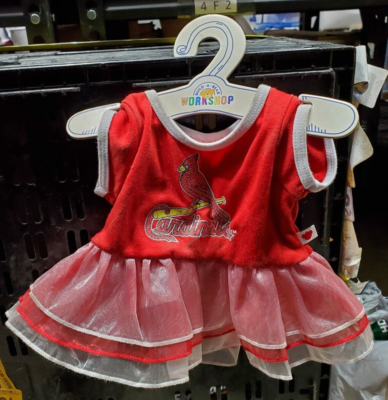 NEW* Build-A-Bear St. Louis Cardinals Red & White Tutu Dress | eBay NEW* Build-A-Bear St. Louis Cardinals Red & White Tutu Dress | eBay