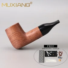 Wooden Small Pocket Tobacco Pipe Portable Cute Smoking Pipe Short Acrylic Stem