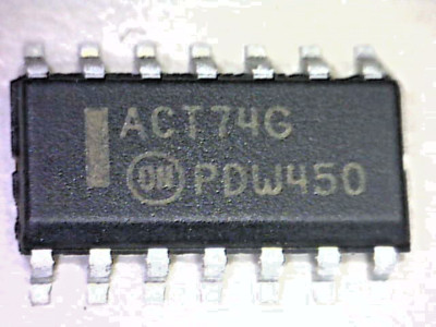   74ACT74 ACT74G Dual D-Type Positive Edge-Triggered Flip-Flop 5.5V Onsemi SO14