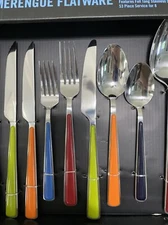 Cambridge Fiesta Merengue Stainless Silverware Flatware YOUR CHOICE NEW