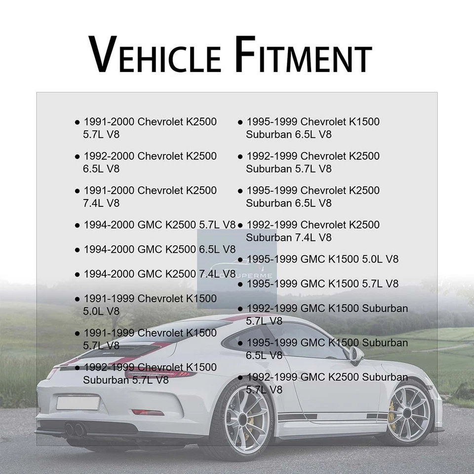 前 6X Mevotech 领带杆端,Sway Bar Link 适用于 GMC K2500 5.7L — 第 2/4 张图片