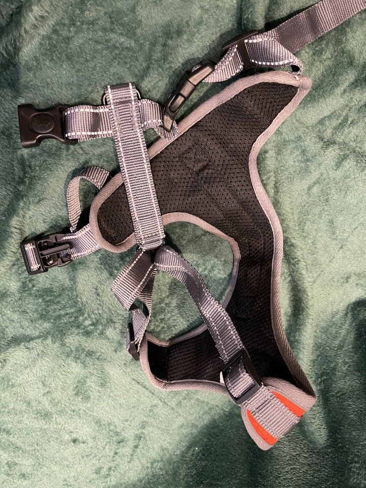 Dog Harness and lead No Pull Dogs Anti Pull Strong Adjustable XL eBay