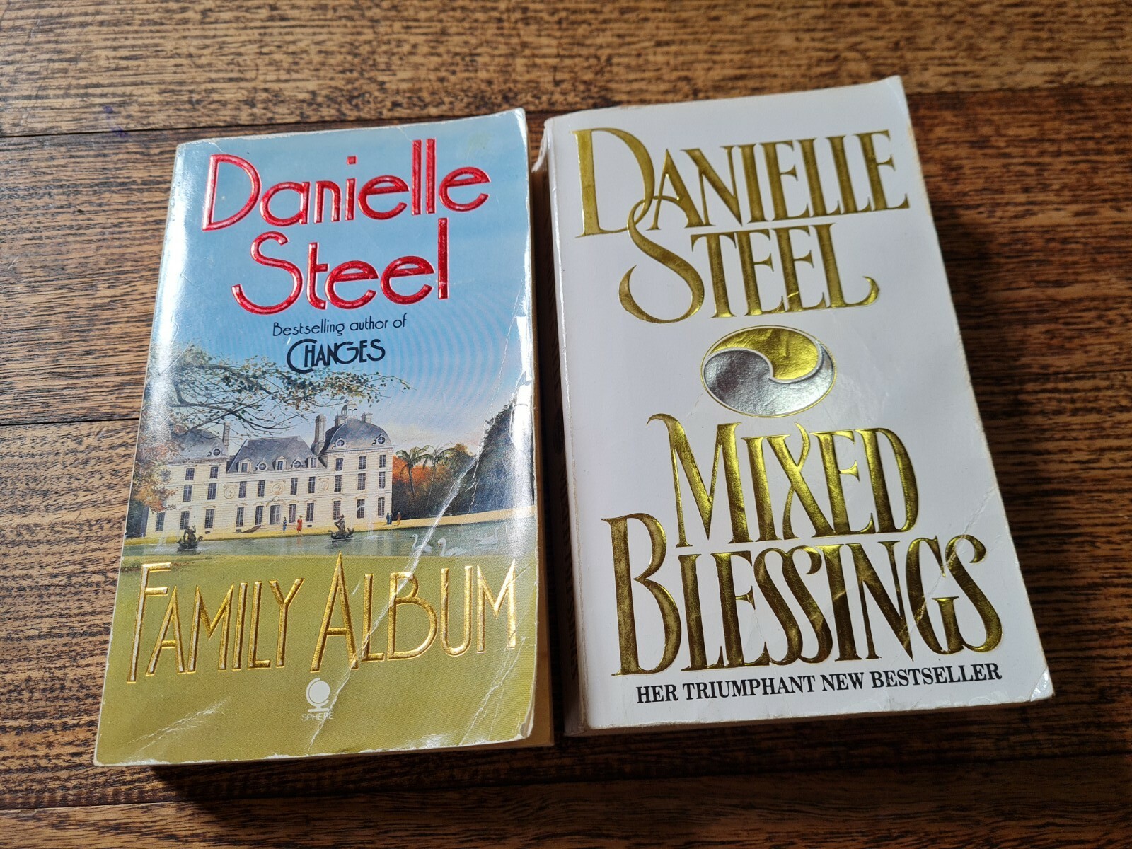 5 x Danielle Steel, Accident, Undercover, Mixed Blessings, Gift
