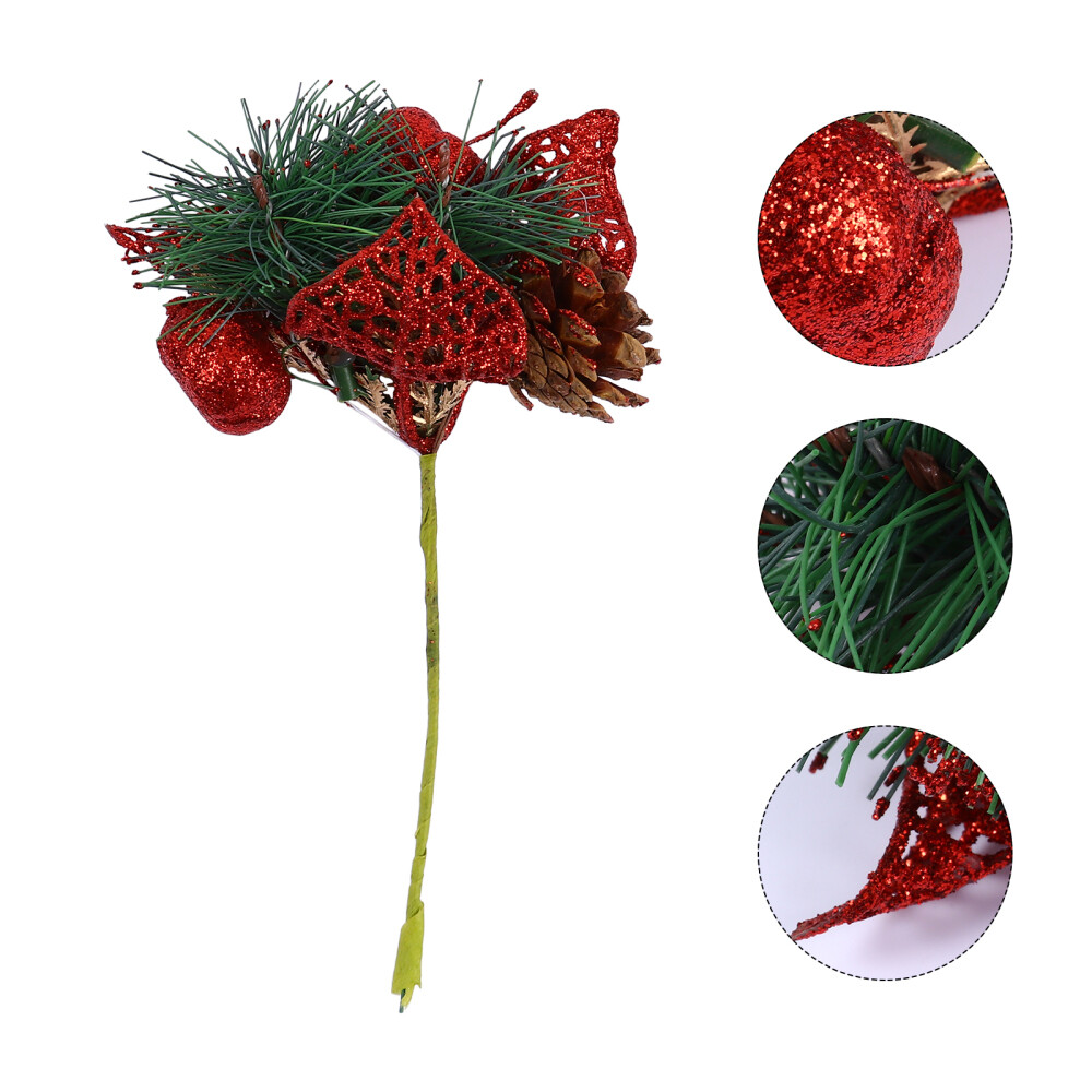 Pine Picks Christmas Tree Christmas Picks Simulated Flower Picks eBay