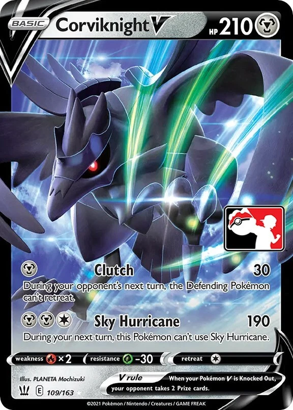 Corviknight V 109/163 Prize Pack Series Cards