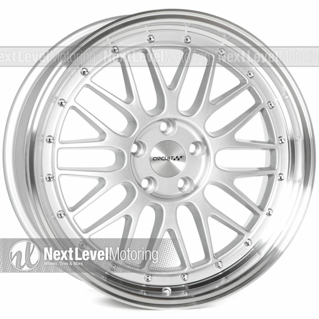 CIRCUIT PERFORMANCE CP30 19X8.5 5X112 +35 SILVER WHEELS (SET