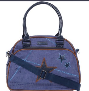 navy blue baby changing bag