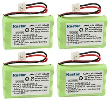 Kastar 4x 1000mAh Cordless Phone Battery For AT&T 27910 GE 5-2522 5-2721 27990