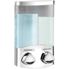Soap Dispenser Duo Chrome Shampoo Dispenser Soap Soap Dispenser Wall Mounted Bathroom