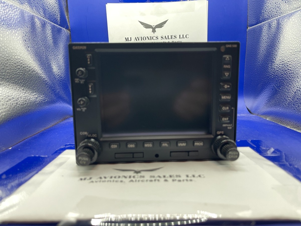 GARMIN GNS 530W WAAS GPS/NAV/COMM14/28 VDC P/N 011-01065-40 WITH