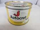 VINTAGE AUTOCRAT  BRAND COFFEE TIN ADVERTISING COLLECTIBLE    B-885