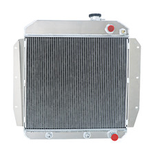 4row Aluminum Radiator For 55-59 Chevrolet Truck Pickup Ls Engine