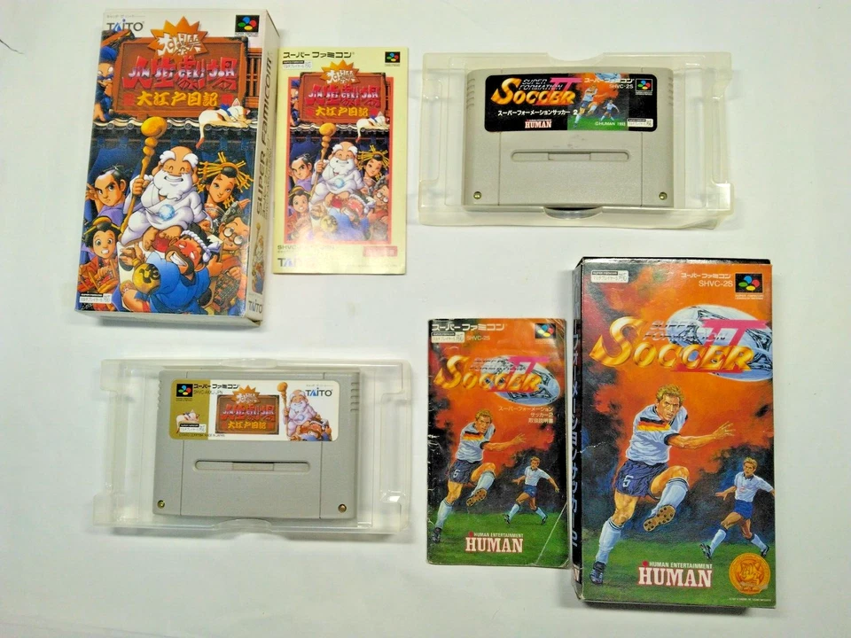 Wholesale Lot 10 Nintendo Super Famicom Mario Final Fantasy Set SNES Japan - Image 3 of 4