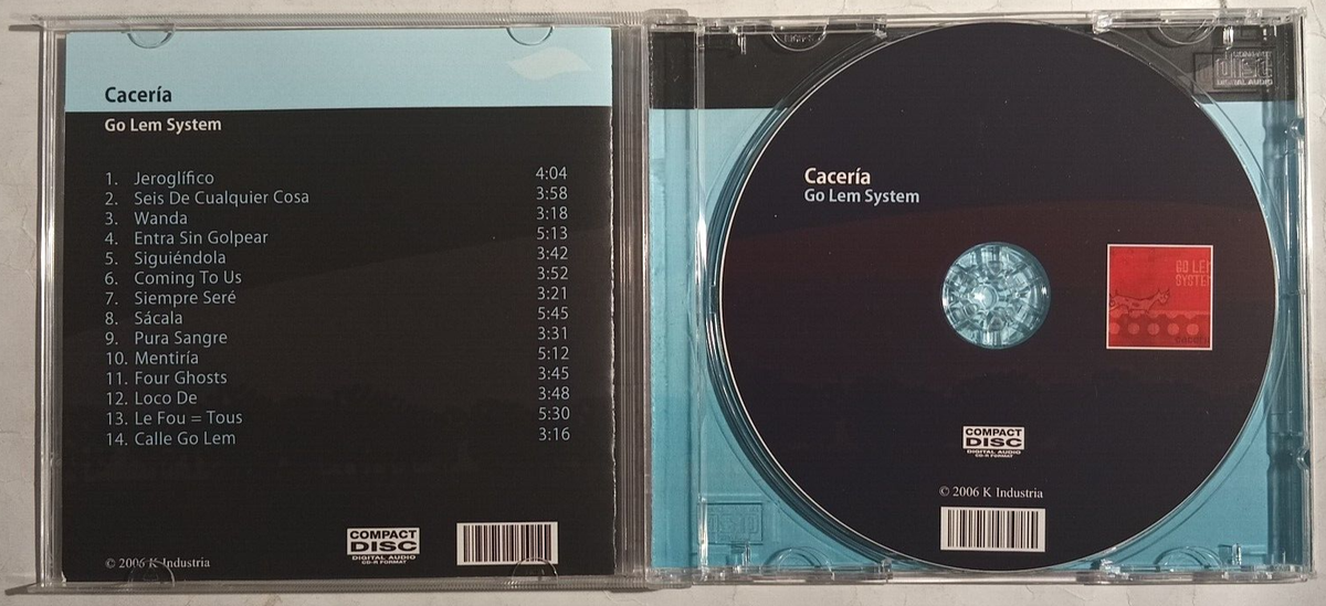 GO LEM SYSTEM - CACERIA - 2006 US CD ALBUM, ELECTRONIC TRIP HOP | eBay