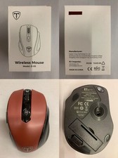 HOTWEEMS Wireless Mouse D-09 - USB Cordless, Ergonomic Grip, 2400 DPI 5-Level