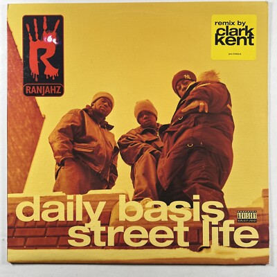 RANJAHZ  Daily Basis/Street Life  LP/Profile Records LP/PRO-7453-O (EX) 1996