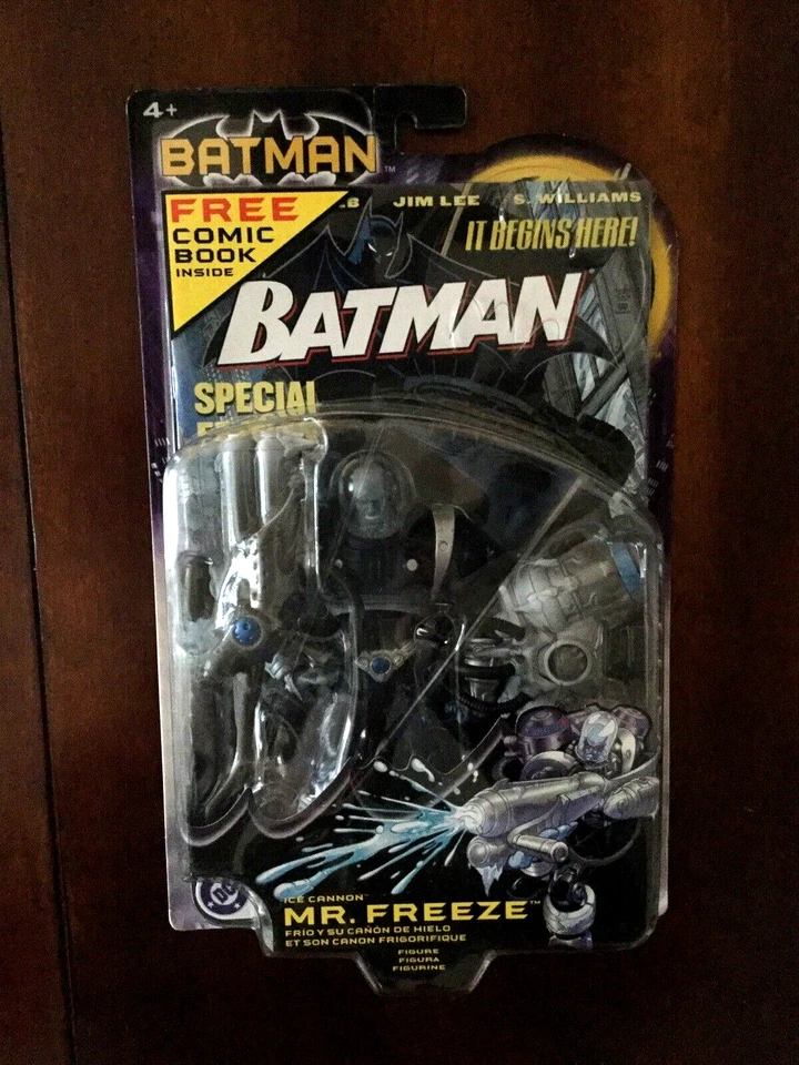 DC COMICS LA SERIE BATMAN MR. FIGURA DE ACCIÓN CONGELADA. C/T ICE CANNON MATTEL 2003  Foto 4 de 4