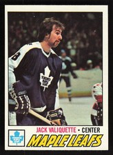 1977-78 Topps #64 Jack Valiquette Card TCCCX