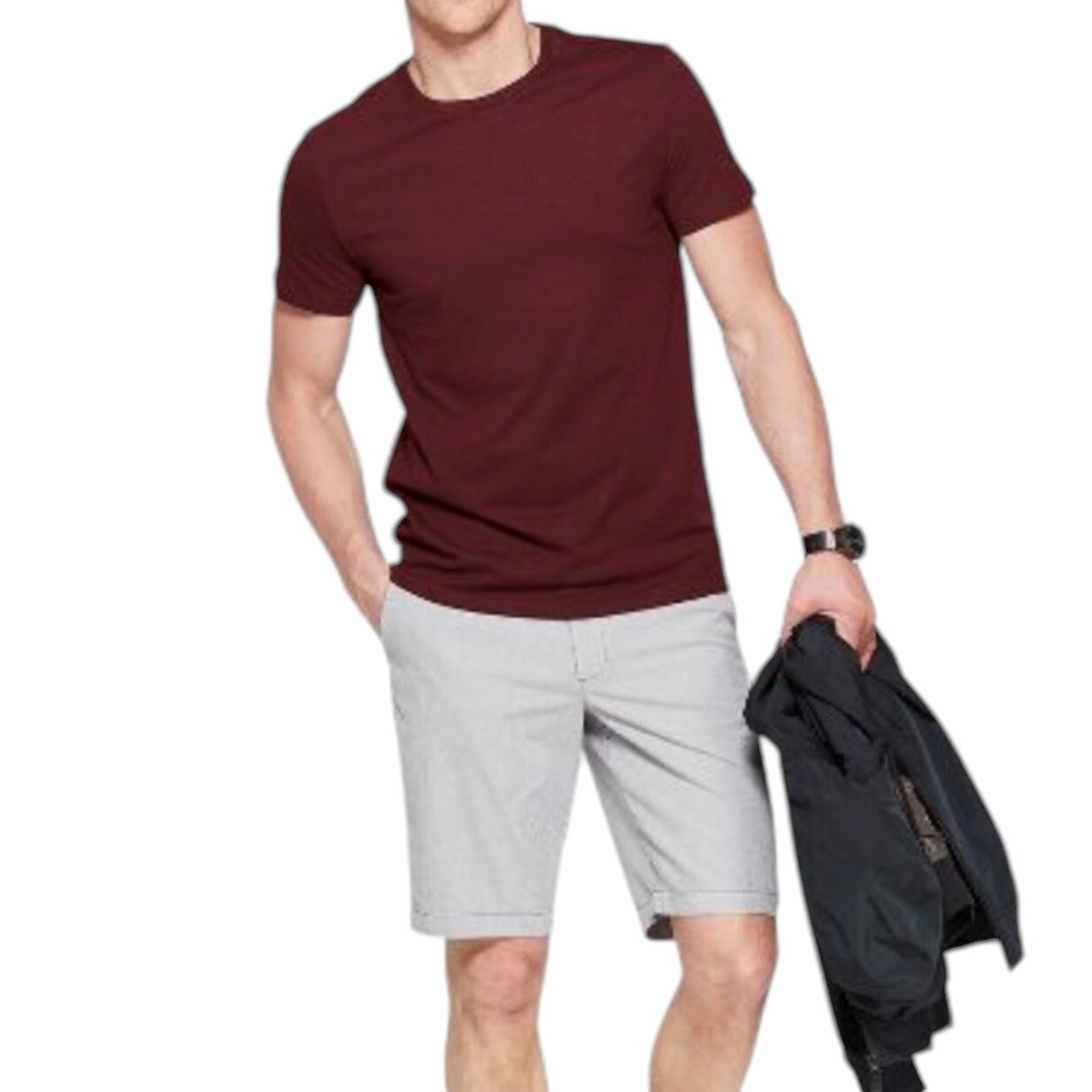 Goodfellow & Co Standard Fit Crew Neck Short Sleeve Tee Shirt XL Minimalist Essential